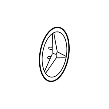 Mercedes-Benz E53 AMG Emblem - 213-817-01-16