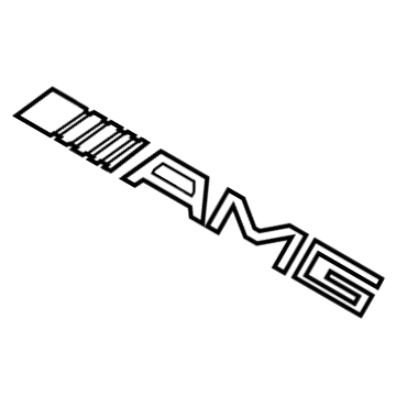 Mercedes-Benz E43 AMG Emblem - 213-817-04-00