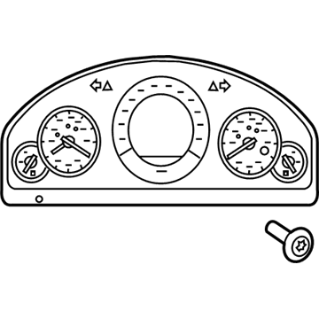 Mercedes-Benz E350 Tachometer - 212-900-72-29-80