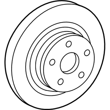 Mercedes-Benz E63 AMG Brake Rotor - 212-423-14-12