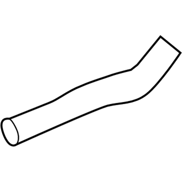 Mercedes-Benz GL350 Exhaust Pipe - 166-490-14-33-64