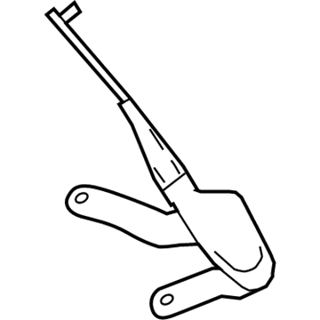 Mercedes-Benz E400 Wiper Arm - 207-820-09-44