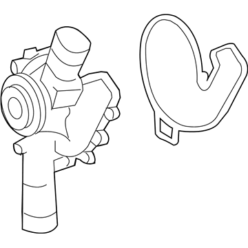 Mercedes-Benz C63 AMG Water Pump - 156-200-06-01-80
