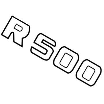Mercedes-Benz R500 Emblem - 251-817-03-15