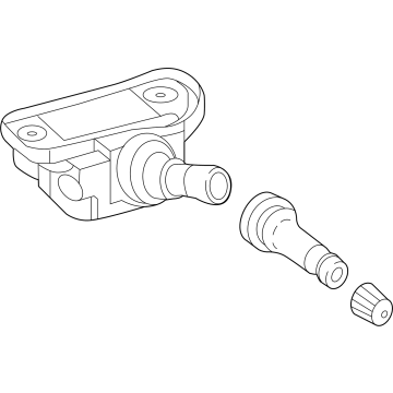 Mercedes-Benz C63 AMG S E Performance TPMS Sensor - 000-905-84-13-64
