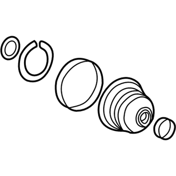 Mercedes-Benz CV Boot - 000-357-07-91