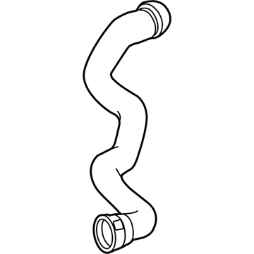 Mercedes-Benz ML250 Cooling Hose - 166-500-04-75