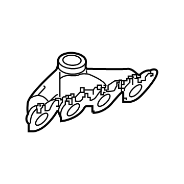 Mercedes-Benz GLC63 AMG Exhaust Pipe - 177-140-07-00