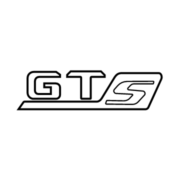 Mercedes-Benz AMG GT S Emblem - 190-817-34-00