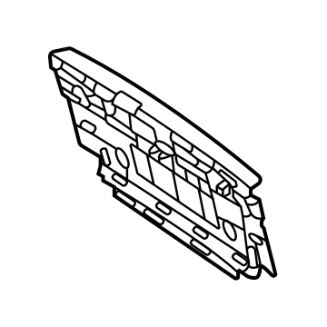 Mercedes-Benz 254-885-75-04 BUMPER HOLDER Mercedes-Benz 254-885-75-04 BUMPER HOLDER