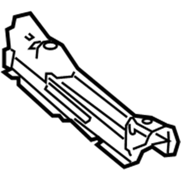 Mercedes-Benz GLC350e Rear Crossmember - 253-610-20-01