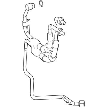 Mercedes-Benz CLS55 AMG Transmission Oil Cooler Hose - 211-270-12-27