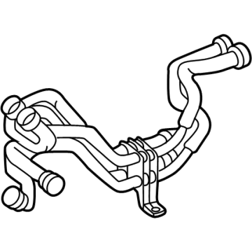 Mercedes-Benz EQB 250+ Coolant Pipe - 243-500-51-00