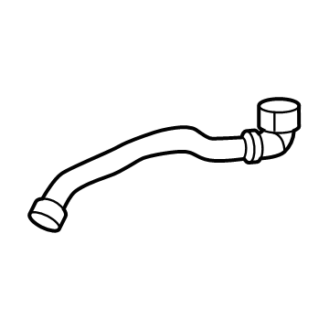 Mercedes-Benz EQB 250+ Coolant Pipe - 243-500-35-00