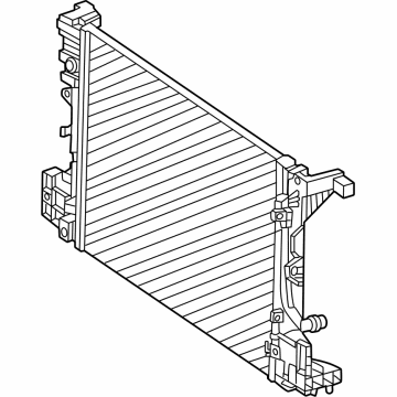 Mercedes-Benz EQB 250+ Radiator - 247-500-40-00