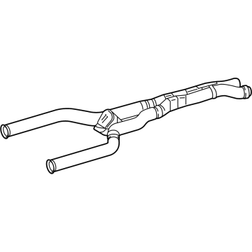 Mercedes-Benz GLC63 AMG Exhaust Pipe - 253-490-86-01-64