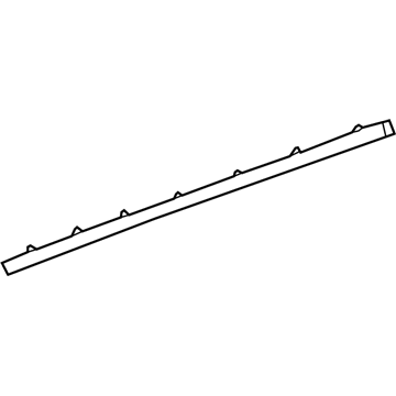 Mercedes-Benz GLE63 AMG S Door Seal - 166-698-02-62