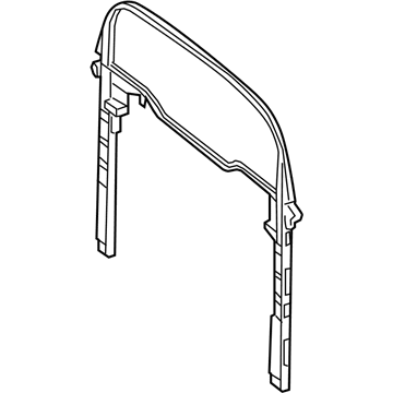 Mercedes-Benz S63 AMG Air Deflector - 217-860-50-00