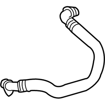 Mercedes-Benz E63 AMG Transmission Oil Cooler Hose - 211-270-48-96
