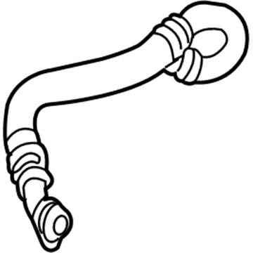Mercedes-Benz E63 AMG Transmission Oil Cooler Hose - 211-270-49-96