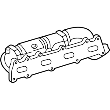 Mercedes-Benz SLK230 Exhaust Pipe - 111-140-48-09
