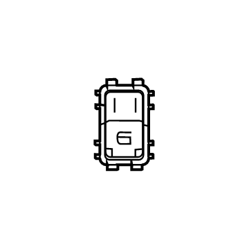 Mercedes-Benz GLE53 AMG SUV Power Window Switch - 167-905-76-01-9051