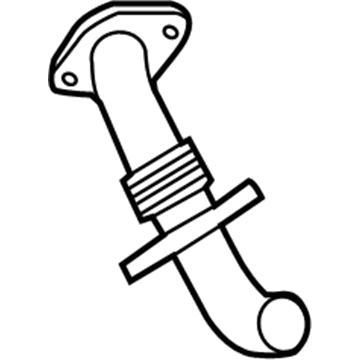 Mercedes-Benz Sprinter 2500 Exhaust Pipe - 642-140-06-00