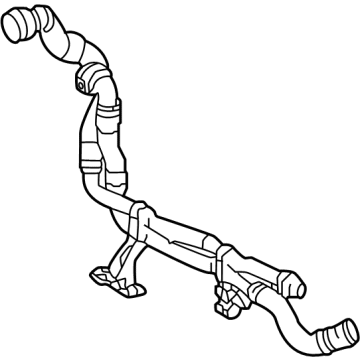 Mercedes-Benz GLA35 AMG Water Hose - 177-501-75-01