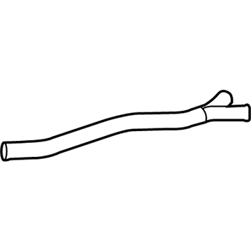 Mercedes-Benz ML320 Exhaust Pipe - 164-492-09-04