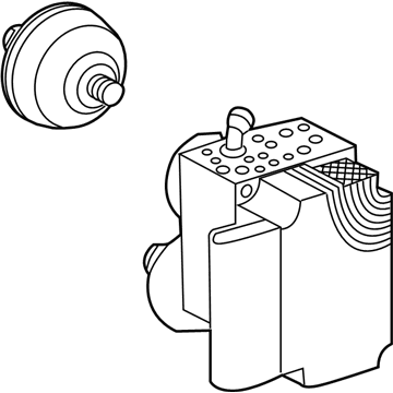 Mercedes-Benz Brake Fluid Pump - 009-431-28-12-80