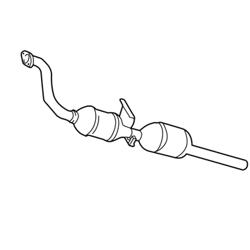 Mercedes-Benz G500 Exhaust Pipe - 463-490-33-19