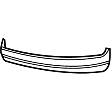 Mercedes-Benz 156-885-05-02 Side Trim 156-885-05-02 Mercedes-Benz Side Trim Illustration 1 of 1