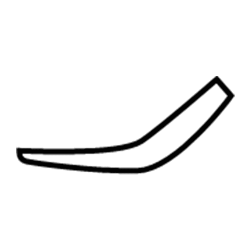 Mercedes-Benz 156-885-35-01-64 Spoiler 156-885-35-01-64 Mercedes-Benz Spoiler Illustration 1 of 1