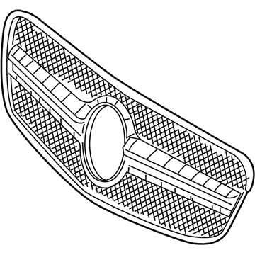 Mercedes-Benz GLA45 AMG Grille - 156-888-25-00
