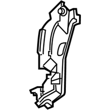 156-888-08-00 Mercedes-Benz Air Guide Illustration 1 of 1