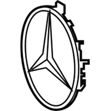 Mercedes-Benz Emblem - 164-888-04-11