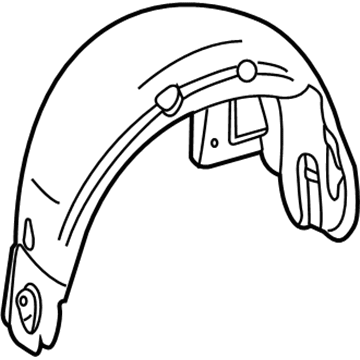 Mercedes-Benz CLK320 Wheelhouse - 209-690-04-30