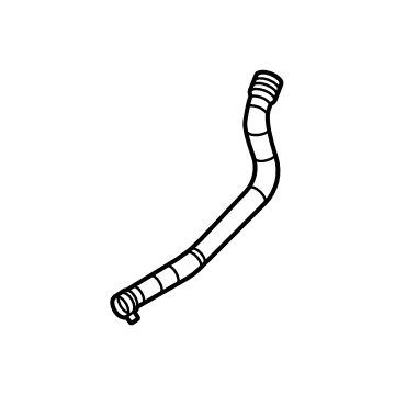 Mercedes-Benz 253-501-31-01 Water Return Tube 253-501-31-01 Mercedes-Benz Water Return Tube Illustration 1 of 1