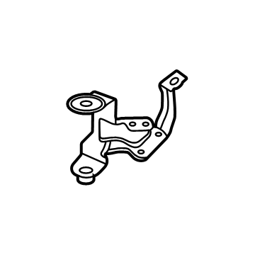 253-501-21-20 Mercedes-Benz Auxiliary Pump Bracket Illustration 1 of 1