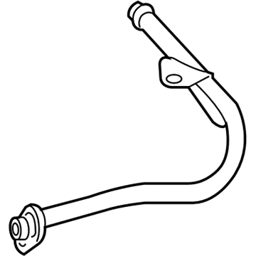 Mercedes-Benz R320 Water Hose - 642-200-02-52
