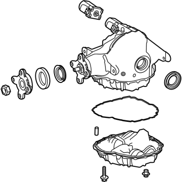 Mercedes-Benz GLE63 AMG S SUV Differential - 167-350-65-01-80