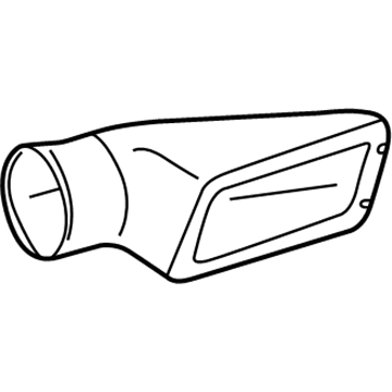 Mercedes-Benz G55 AMG Air Duct - 463-094-00-11
