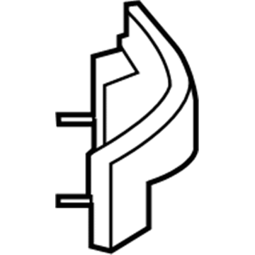 218-880-01-03 Mercedes-Benz Support Bracket Illustration 1 of 1