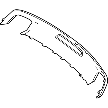 Mercedes-Benz CLS550 Bumper Cover - 218-885-22-25