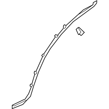 Mercedes-Benz CLS53 AMG Door Seal - 257-730-13-01