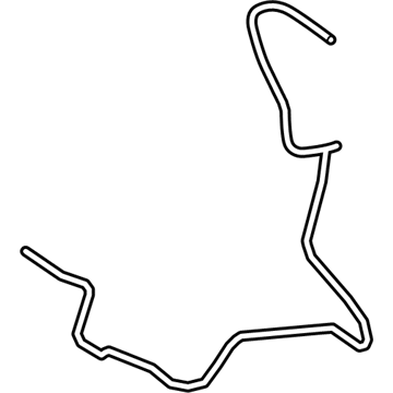 463-800-10-00 Mercedes-Benz Vent Pipe Illustration 1 of 1