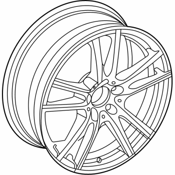 Mercedes-Benz GLC63 AMG S E Performance Alloy Wheels - 254-401-46-00-7X45