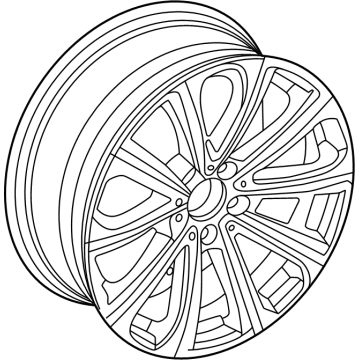 Mercedes-Benz GLC63 AMG S E Performance Alloy Wheels - 254-401-45-00-7X44