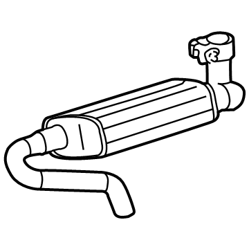 Mercedes-Benz Sprinter 2500 Exhaust Pipe - 910-835-02-00