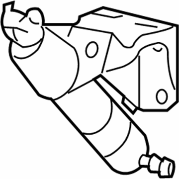 Mercedes-Benz Windshield Washer Nozzle - 164-860-07-47